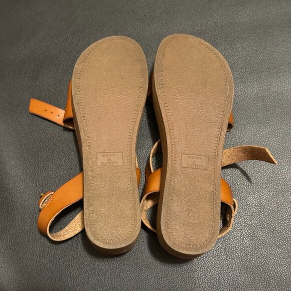 New Rock & Candy By Zigi Women's Size 8.5 Brown Platforms Strapy Sandals - Picture 5 of 5